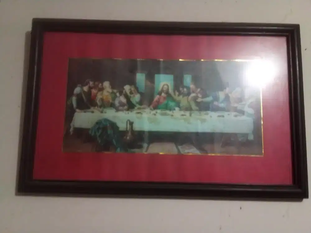 Hiasan dinding Perjamuan Terakhir