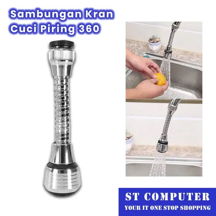 Sambungan Kran Cuci Piring 360