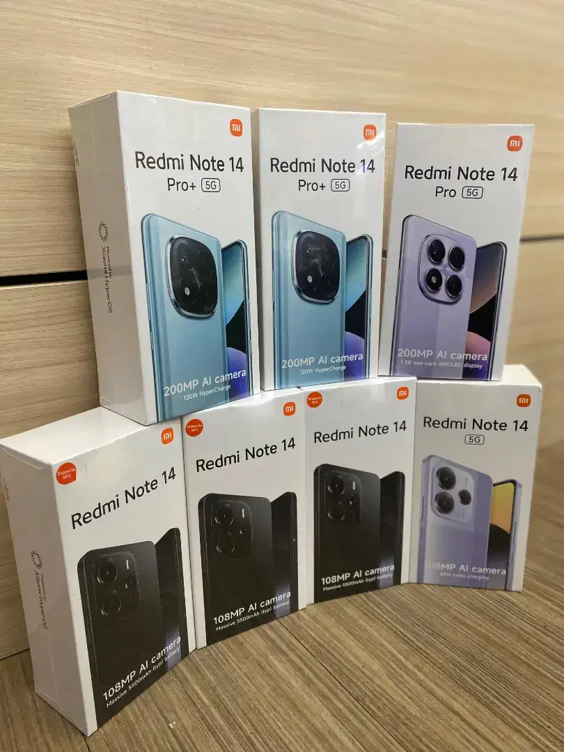 PROMO NEW REDMI NOTE 14 PRO 5G GARANSI RESMI XIAOMI INDONESIA!!