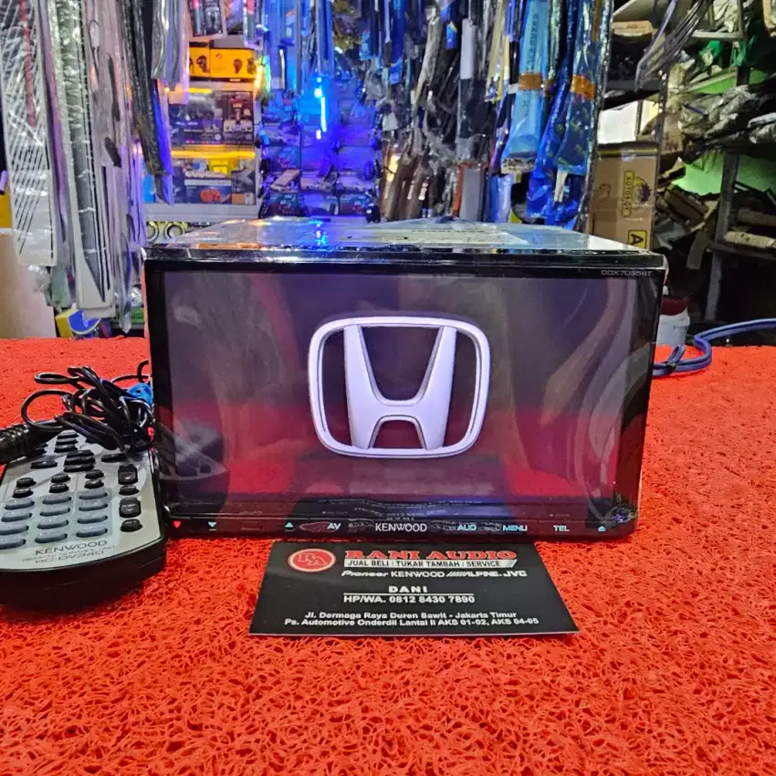 Head Unit KENWOOD DDX7035BTIHJ Bluetooth ex Honda HRV Prestige 2017
