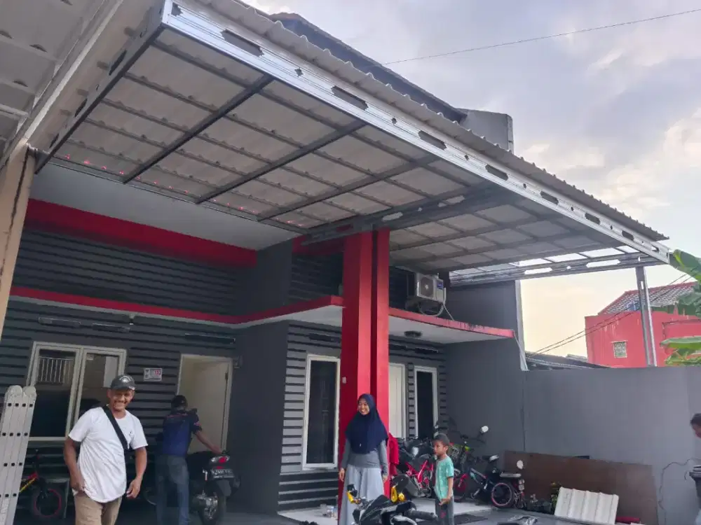Kanopi Baja ringan atap spandek