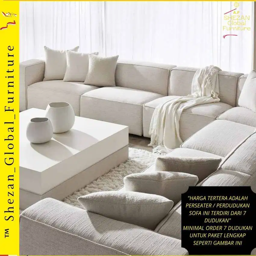 Sofa Mewah Harga Murah, Desain Custom Sesuai Keinginan & Bayar COD!