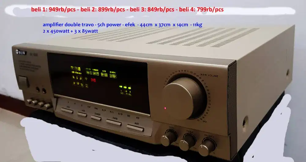 new amplifier model kualitas bagus