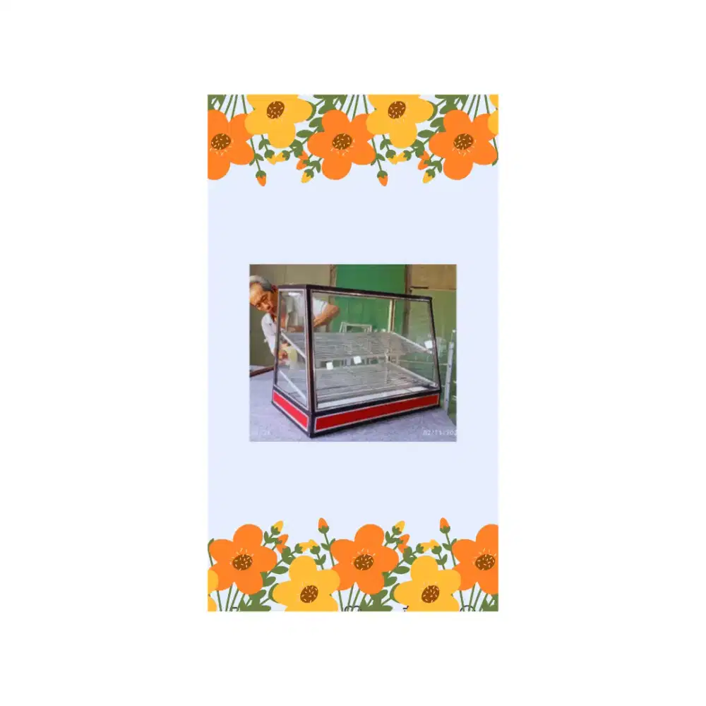 Etalase Kentucky fried Chicken