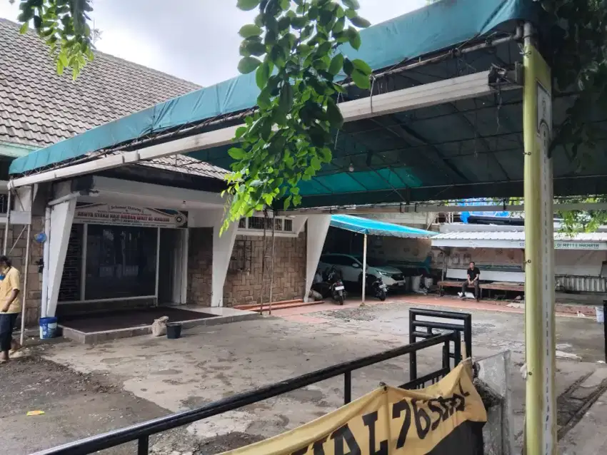 Dijual tanah 171m² ada bangunanya dicawang tengah cawang kavling
