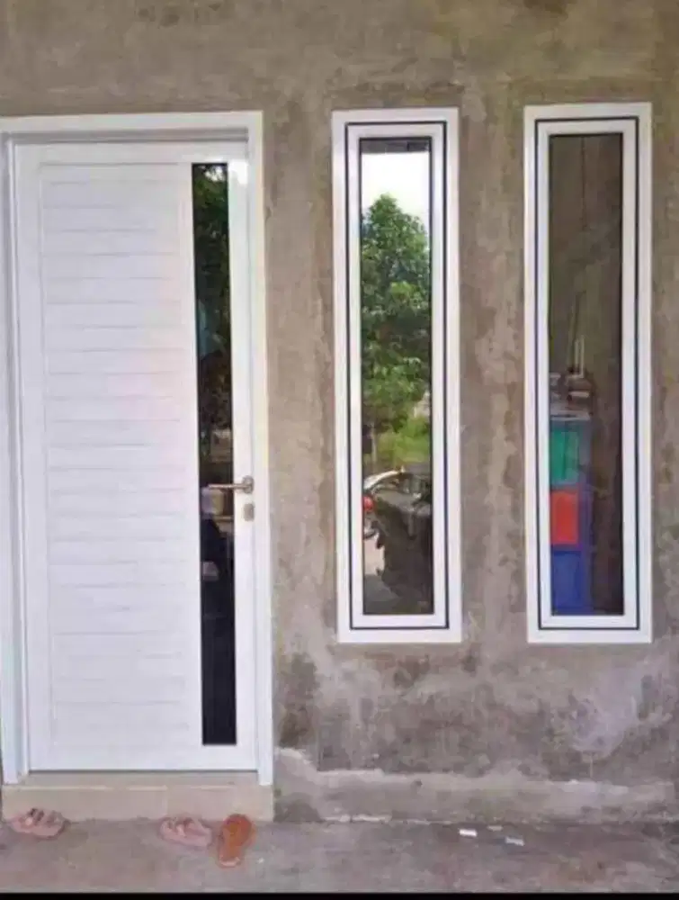 Pintu alumunium dan jendela alumunium