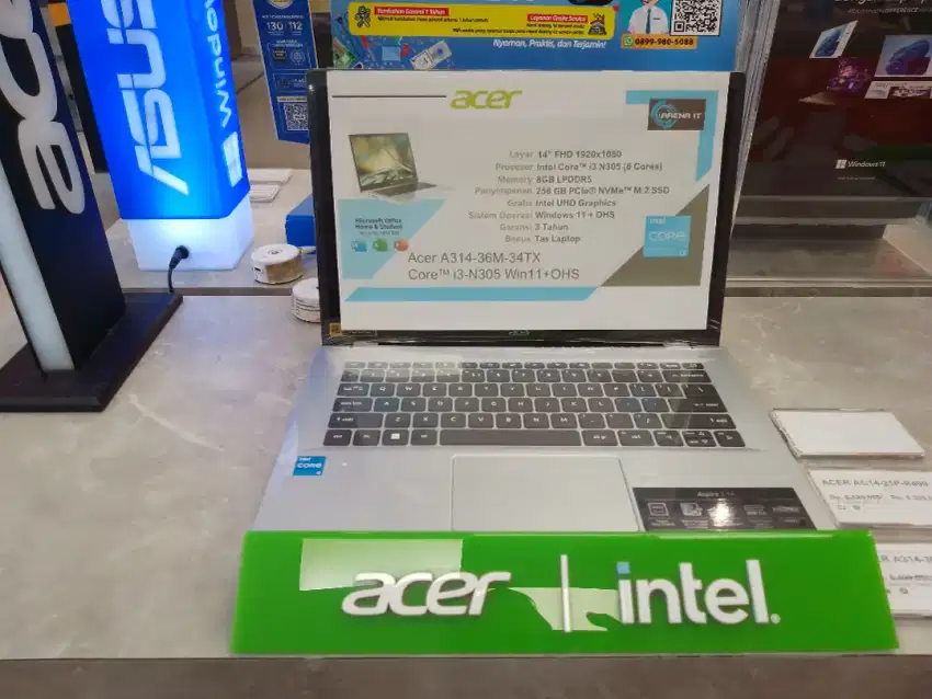 ACER Core i3-N305