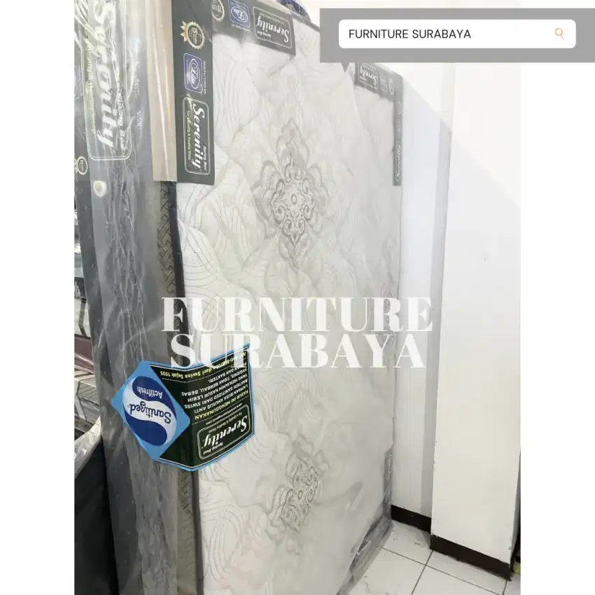 Kasur springbed serenity impressa pocket latex 180 x 200 tempat tidur