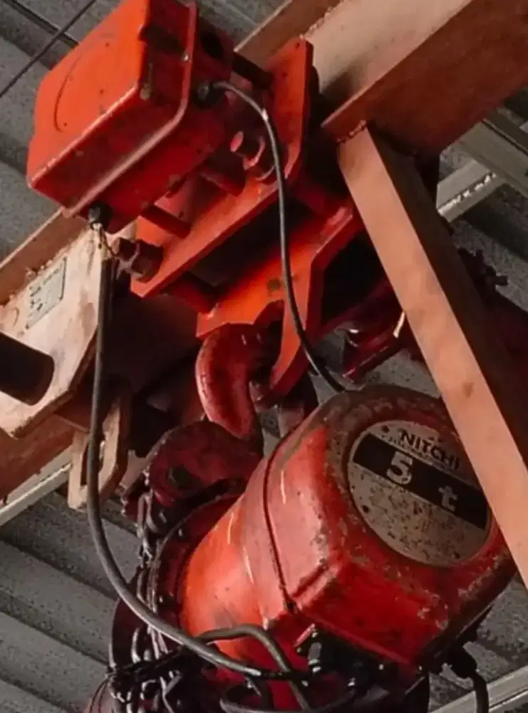 Jual chain hoist nitchi 5 ton