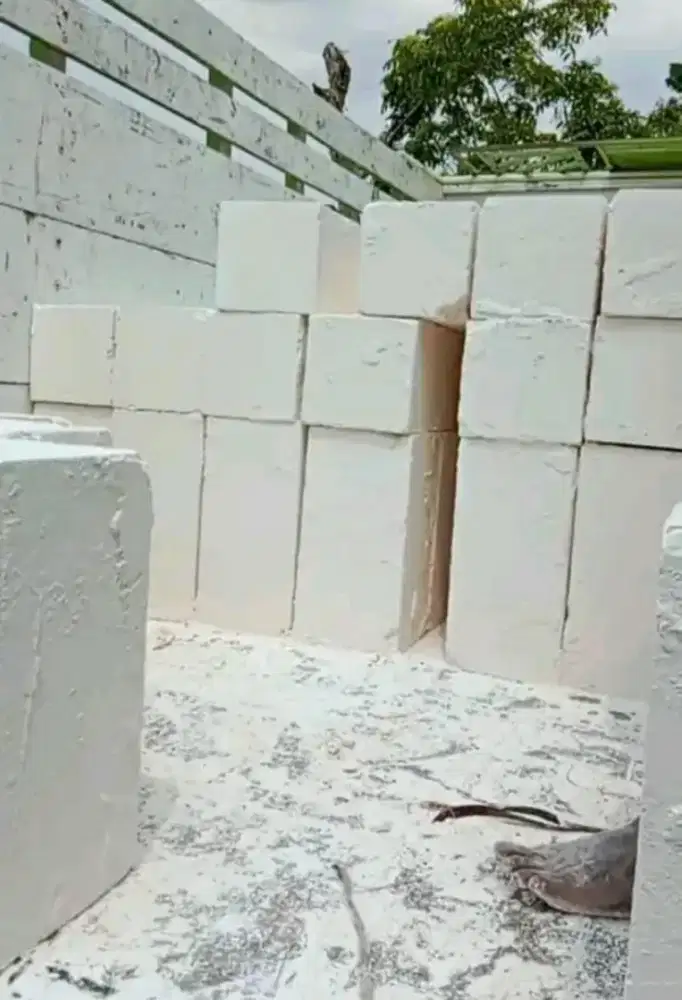 Ompak kombo batu kumbung pondasi murah super combo bukan bata ringan