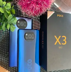 Poco x3 nfc 8/128Gb lengkap