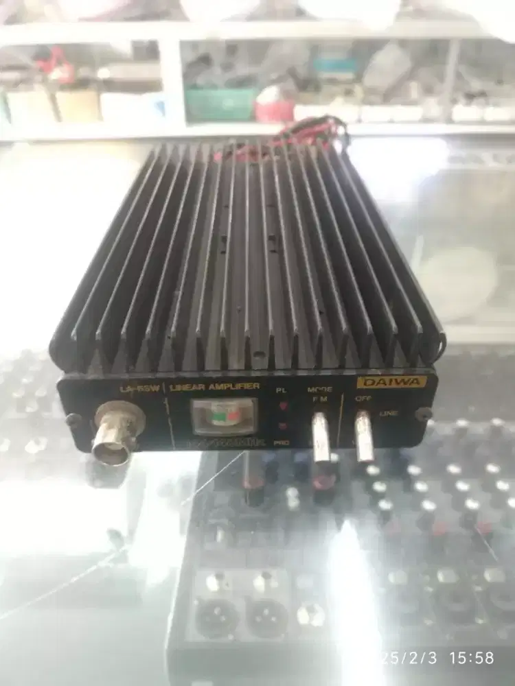 Booster HT 2M 144MHz DAIWA LA-65W kondisi Prima siap Tempur