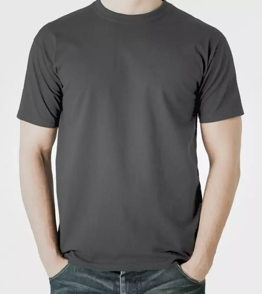 Kaos Polos Pria Cotton Combed 20s