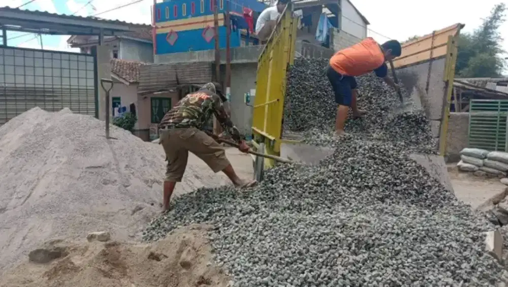 Pasir Pasang Pasir Cor Leles Garut