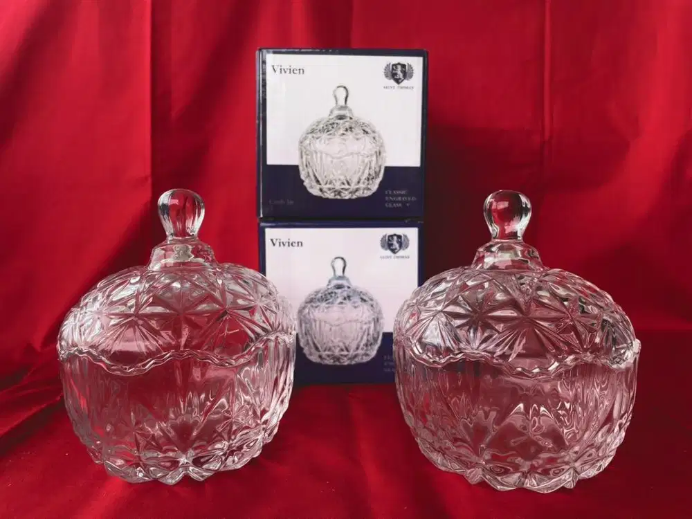 Saint Thomas Candy Jar Set/Set Toples Saint Thomas (NEGO)