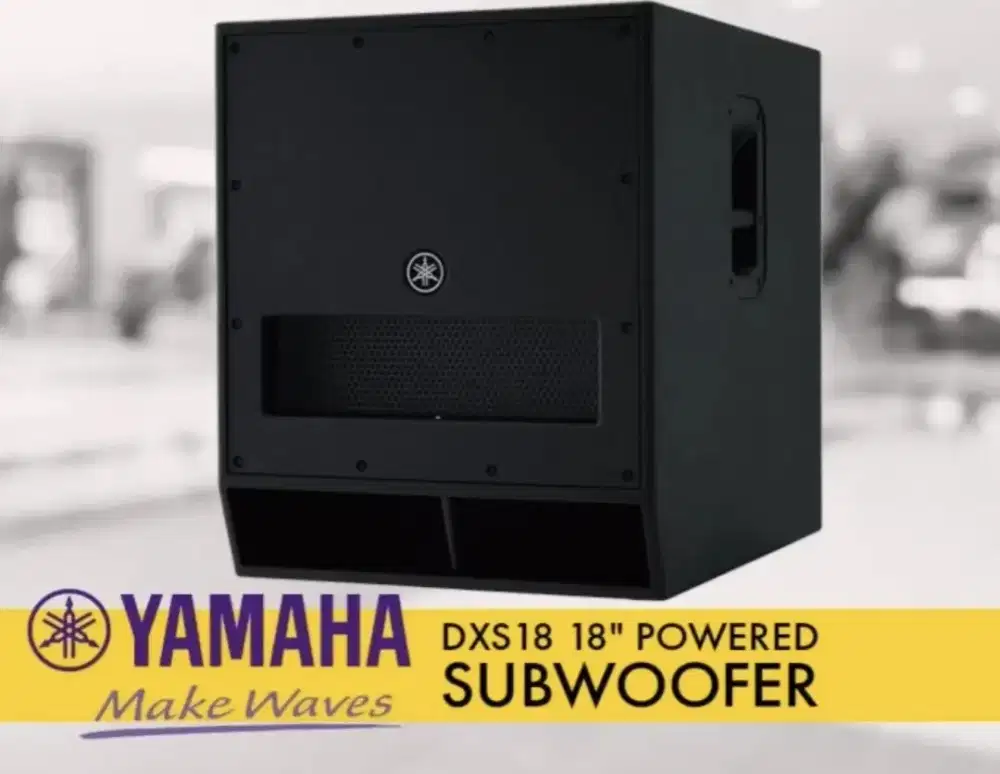Subwoofer aktif yamaha dxs18mkii dxs 18 mkii 18 inch original resmi