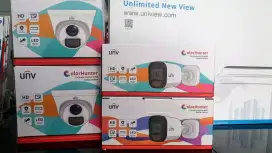 Paket cctv Unv color hunter tetap berwarna meski malam