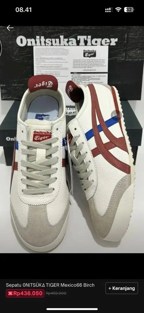 Sepatu Onitsuka Size 40
