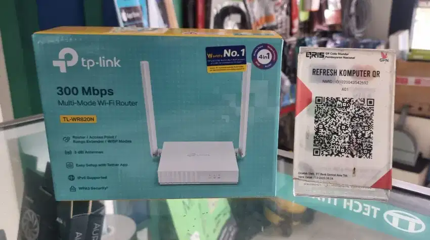 Router tplink wr 820n 2 antena 300mbps