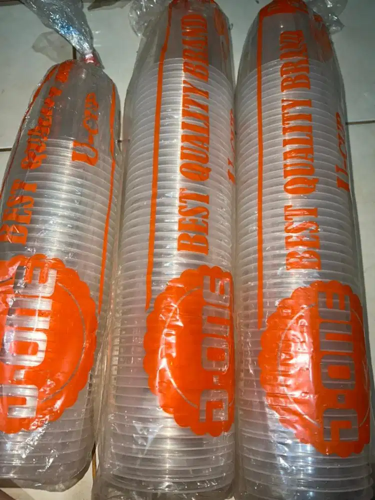 Gelas/cup oval U 12 Oz