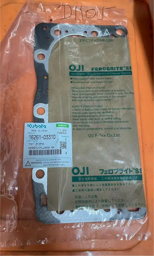 Jual segala parts yanmar, kubota, compressor dll