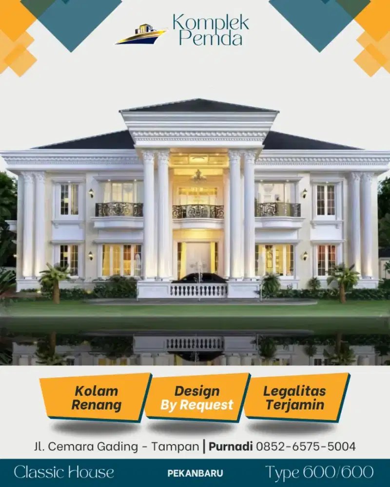 Rumah mewah pekanbaru