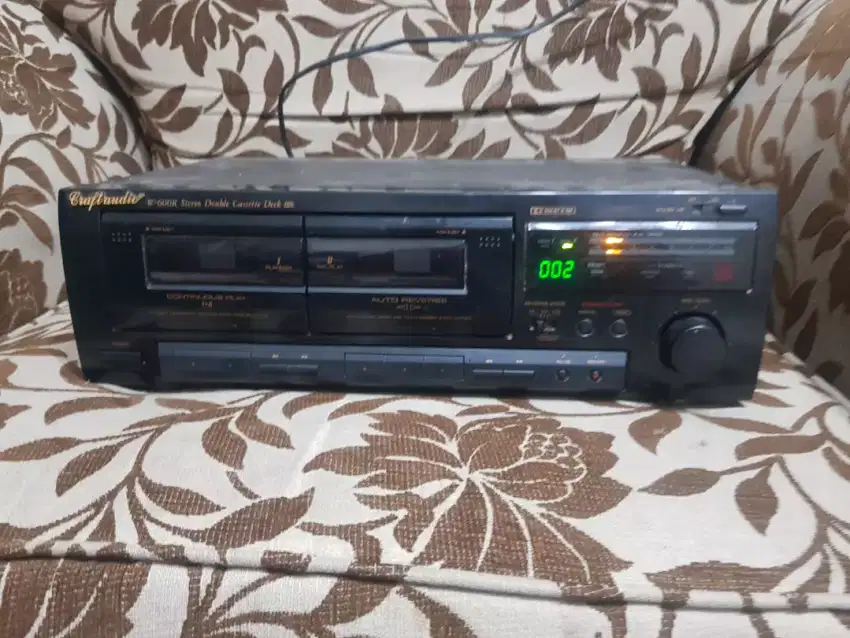 Tape double deck craftaudio made in USA