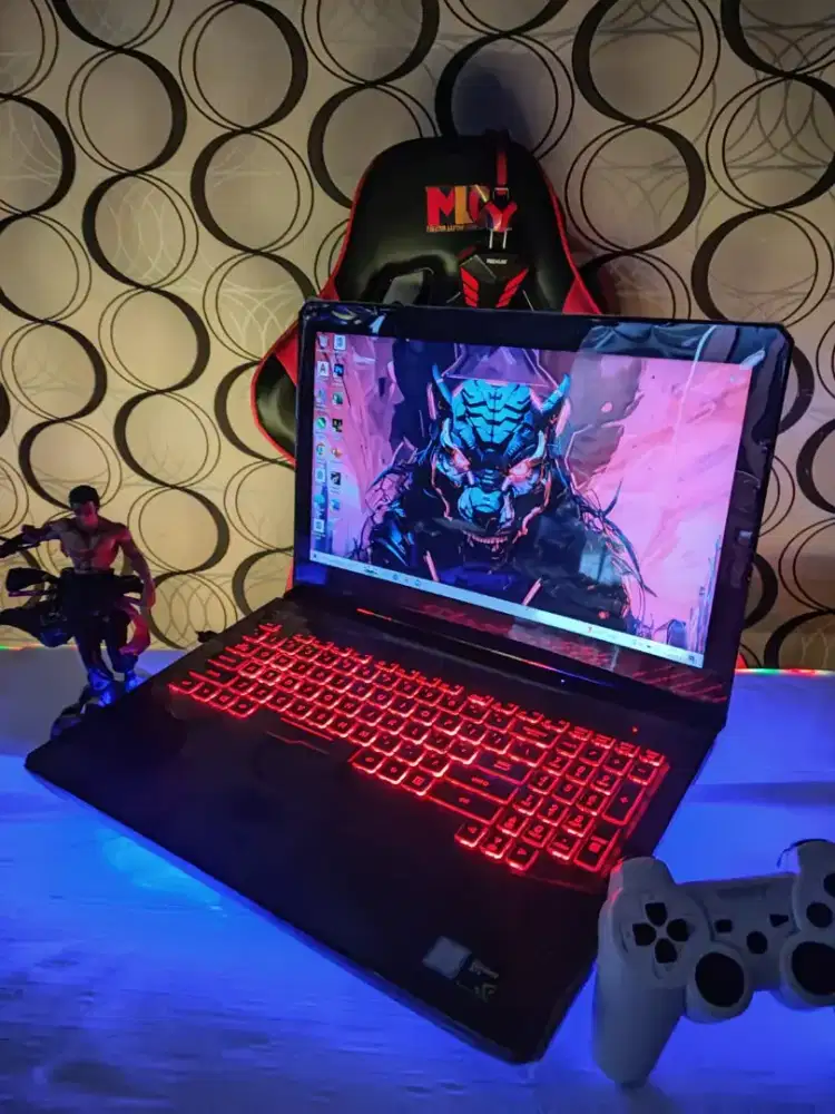 [SSD] Laptop Gaming Desain Asus TUF Core i7-8750h Ram 16Gb/Ssd+hdd