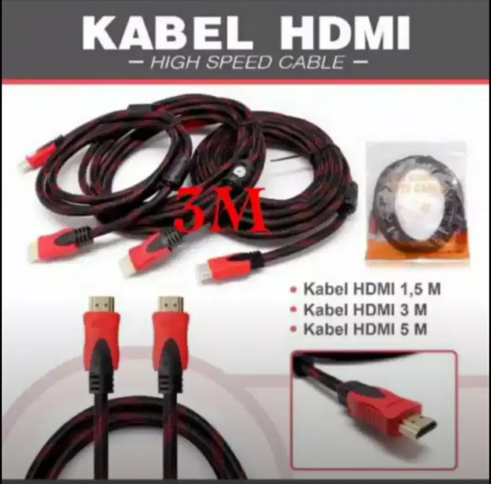 HDMI cabel / kabel HDMI Full HD 1080 | 3 meter
