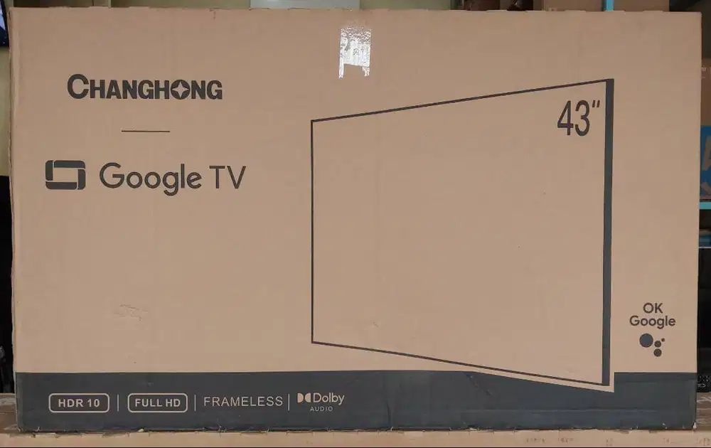 Google TV CHANGHONG 43 inch FHD [BARU] | L43M91