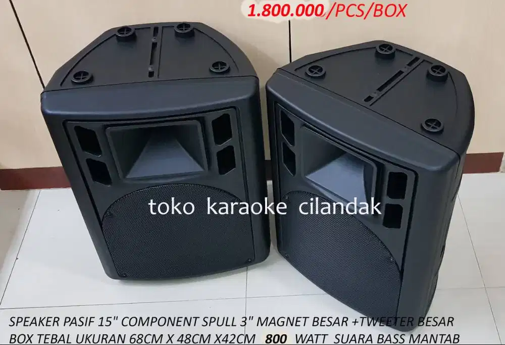 speaker pasif 15in 1pcs