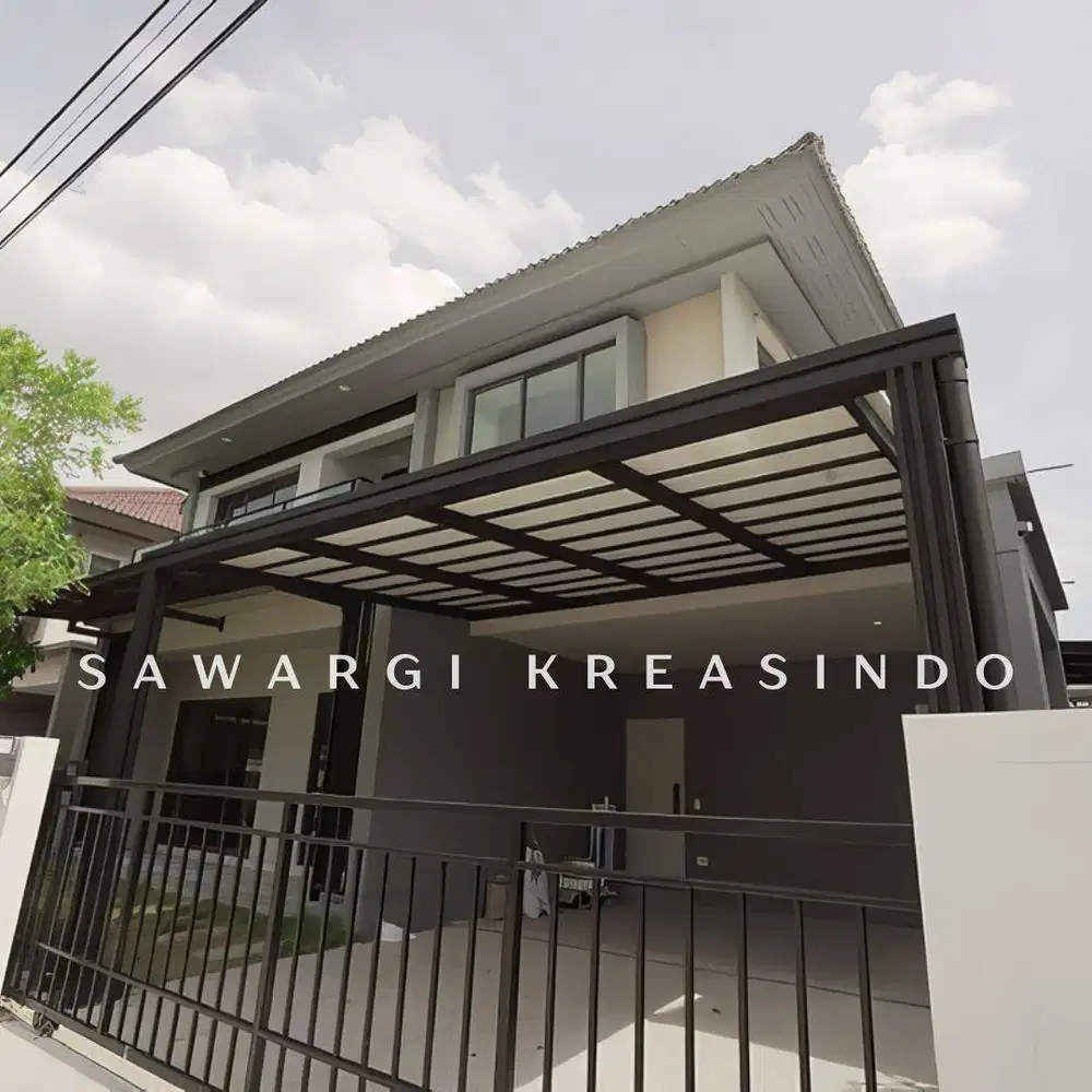 Pasang kanopi rumah murah terpercaya di Bandung