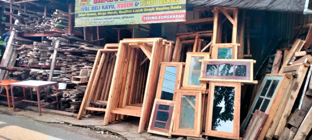 Kusen U Meranti murah bagus dan kering