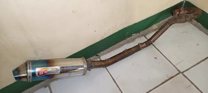Like New Knalpot Exhaust CLD C3 Racing Motor Trail