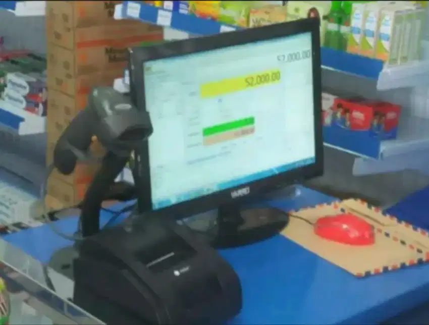 Paket Komputer Kasir untuk Toko Minimarket Apotek Resto Frozen DLL