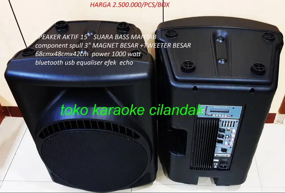 SPEAKER AKTIF 15   component spull 3 MAGNET BESAR +TWEETER BESAR