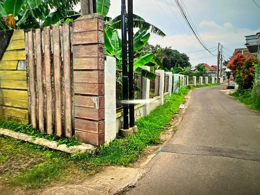 DIJUAL TANAH LUAS 1220m2 LETAK 700m dari BOGOR OUTER RING ROAD (BORR)