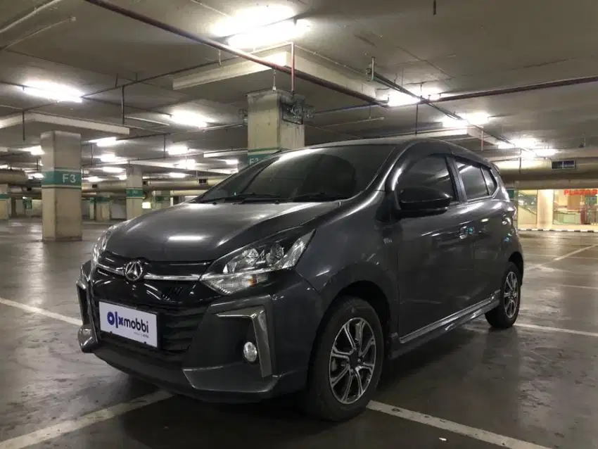 Pajak Panjang TDP 7,JT Daihatsu Ayla 1.2 R Bensin-AT Hitam 2022
