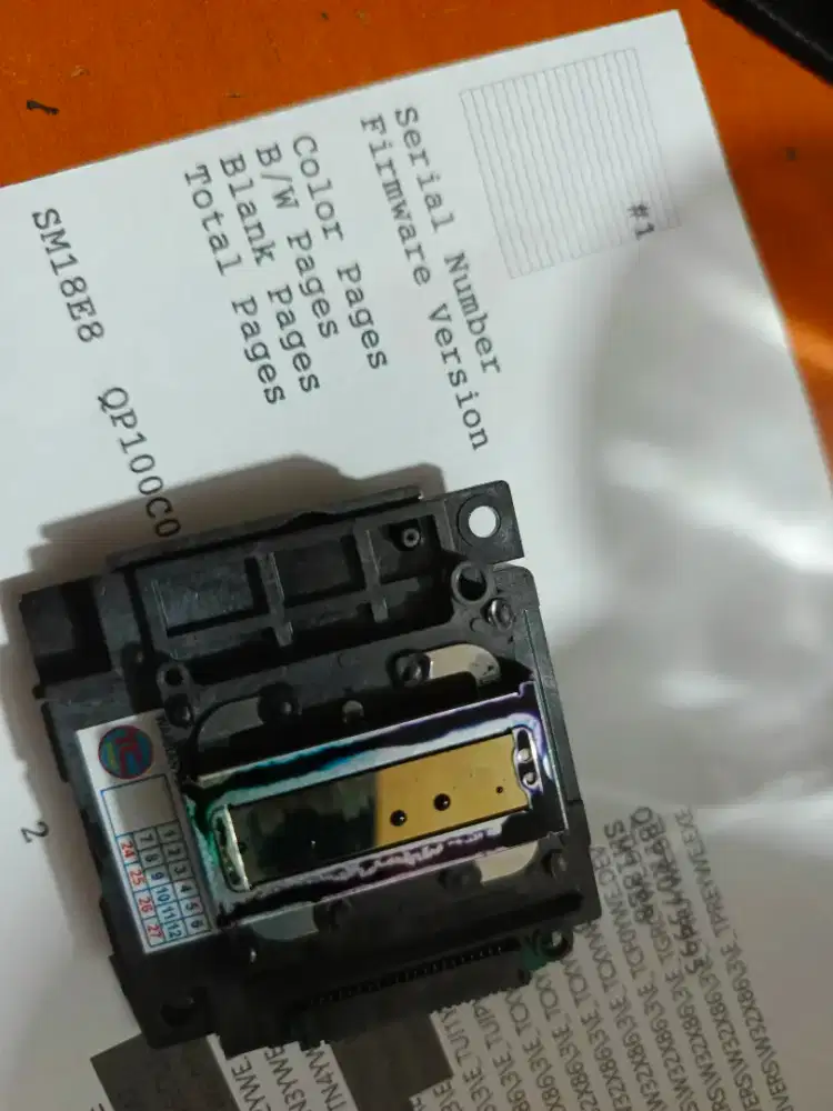 Print head black only untuk Epson L110, L120, L130, L210, L220 dll