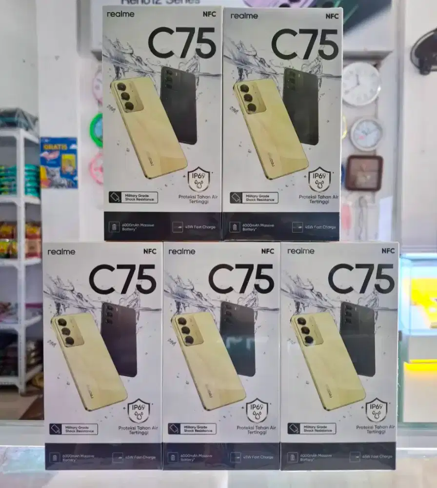 REALME C75 8/256GB NEW SEGEL GARANSI RESMI