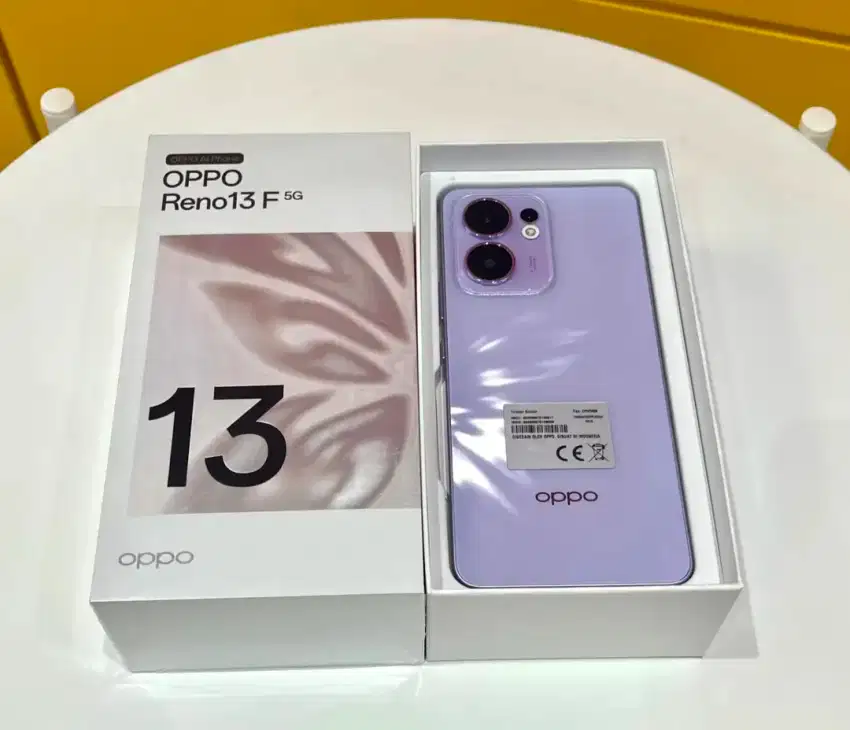 OPPO RENO 13F 5G 8/256GB NEW SEGEL GARANSI RESMI