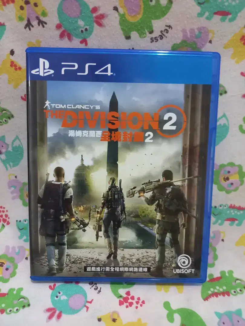 KASET BD PS4 THE DIVISION 2 REG 3 MULUS