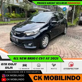 (Dp5jt) All New Brio E CVT Matic 2021 ORISINIL Kredit Murah