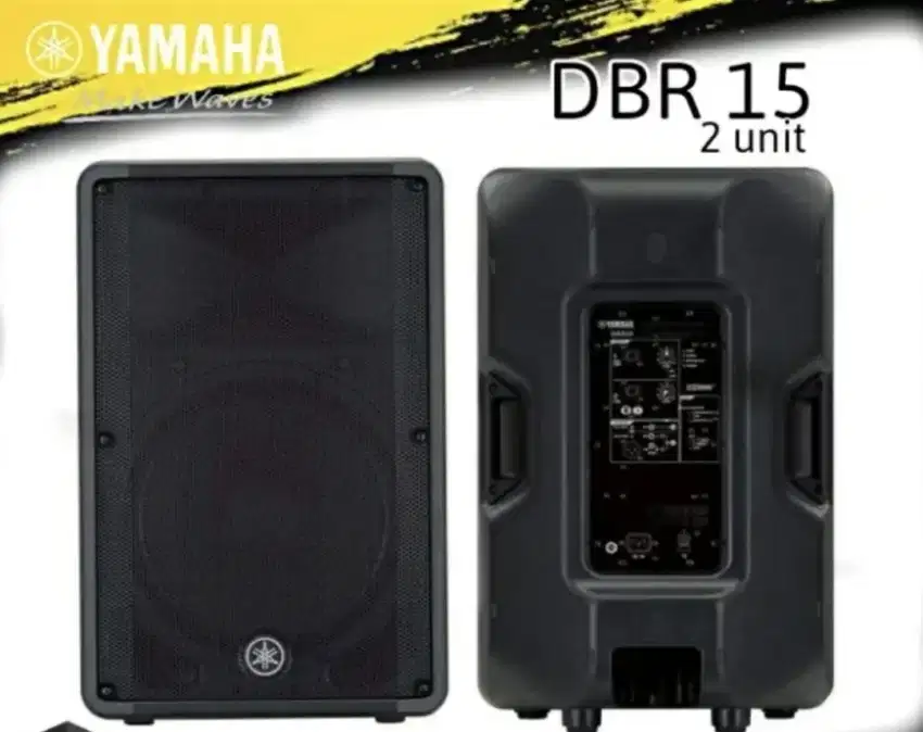 Speaker aktif Yamaha dbr 15 dbr15 15 inch original garansi resmi