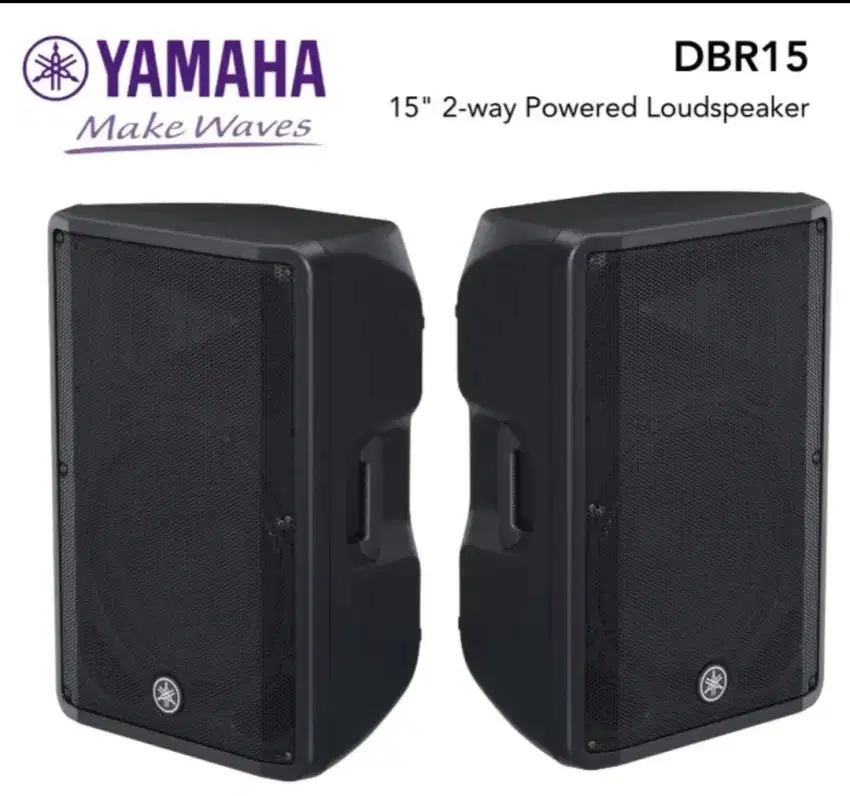 Speaker aktif yamaha dbr 15 dbr15 15 inch original garansi resmi
