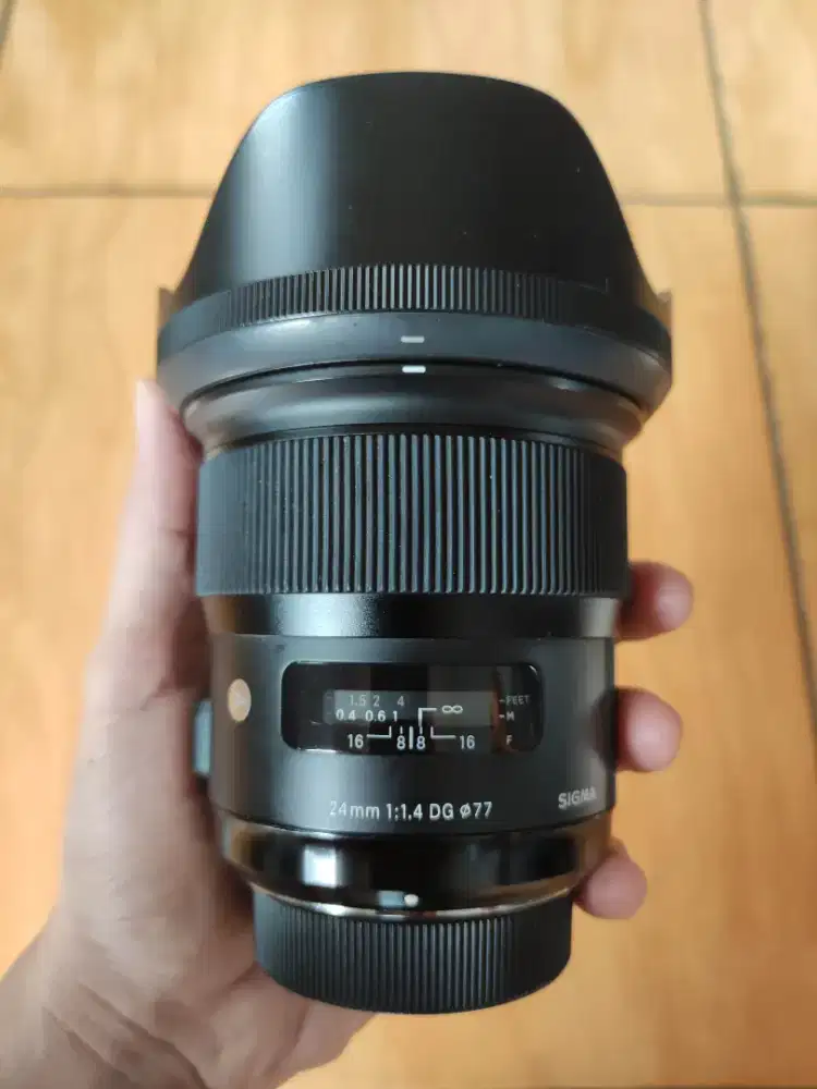 Lensa Sigma 24mm  F 1.4 art For Nikon