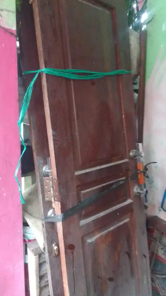 daun pintu kayu kamper,