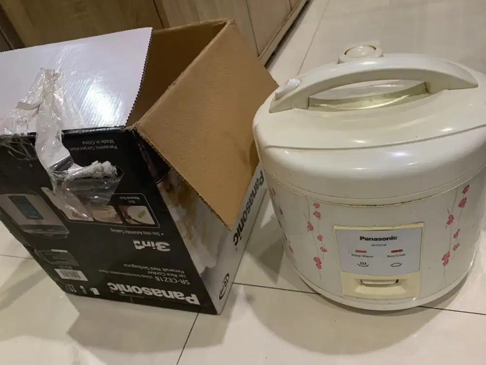 Magicom panasonic rice cooker lama tidak dipakai
