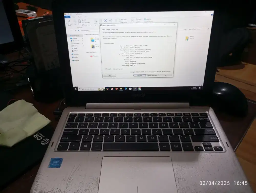 Laptop murah asus tp 201s touchscreen