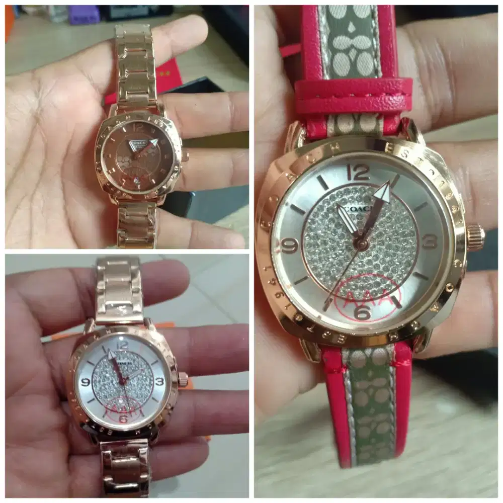 Jam COACH Tanggalan Aktif